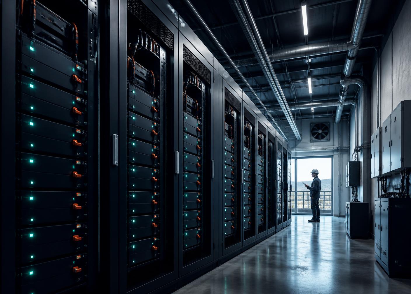 Racks de baterias de lítio para armazenamento de energia
