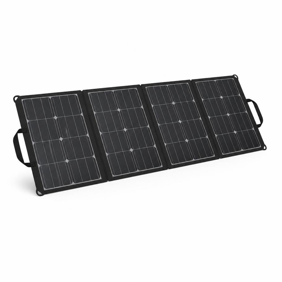 Painel solar portátil dobrável